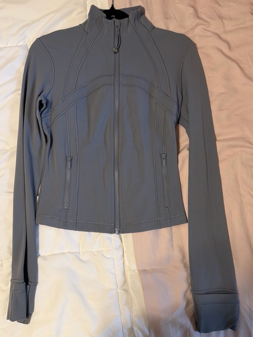 lululemon athletica Slate Gray Zip-Up define Jacket